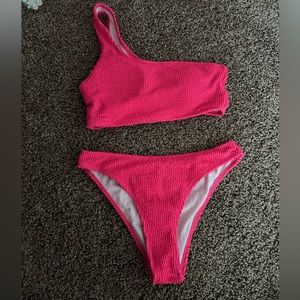hot pink bikini